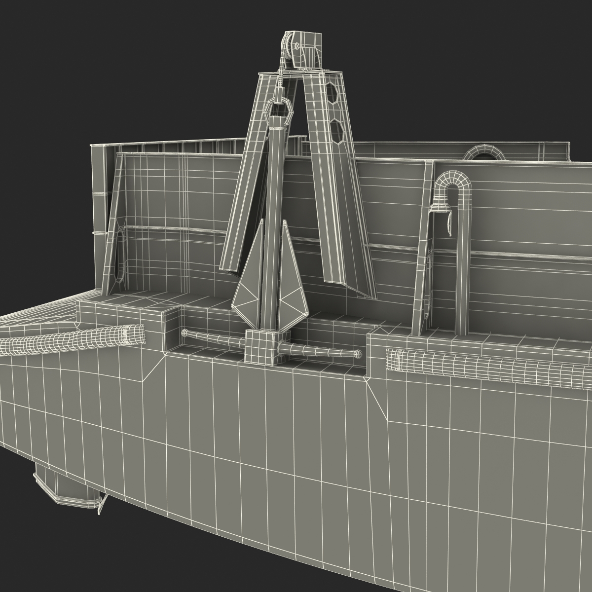 Landing Craft Utility class 1627 2 3D model