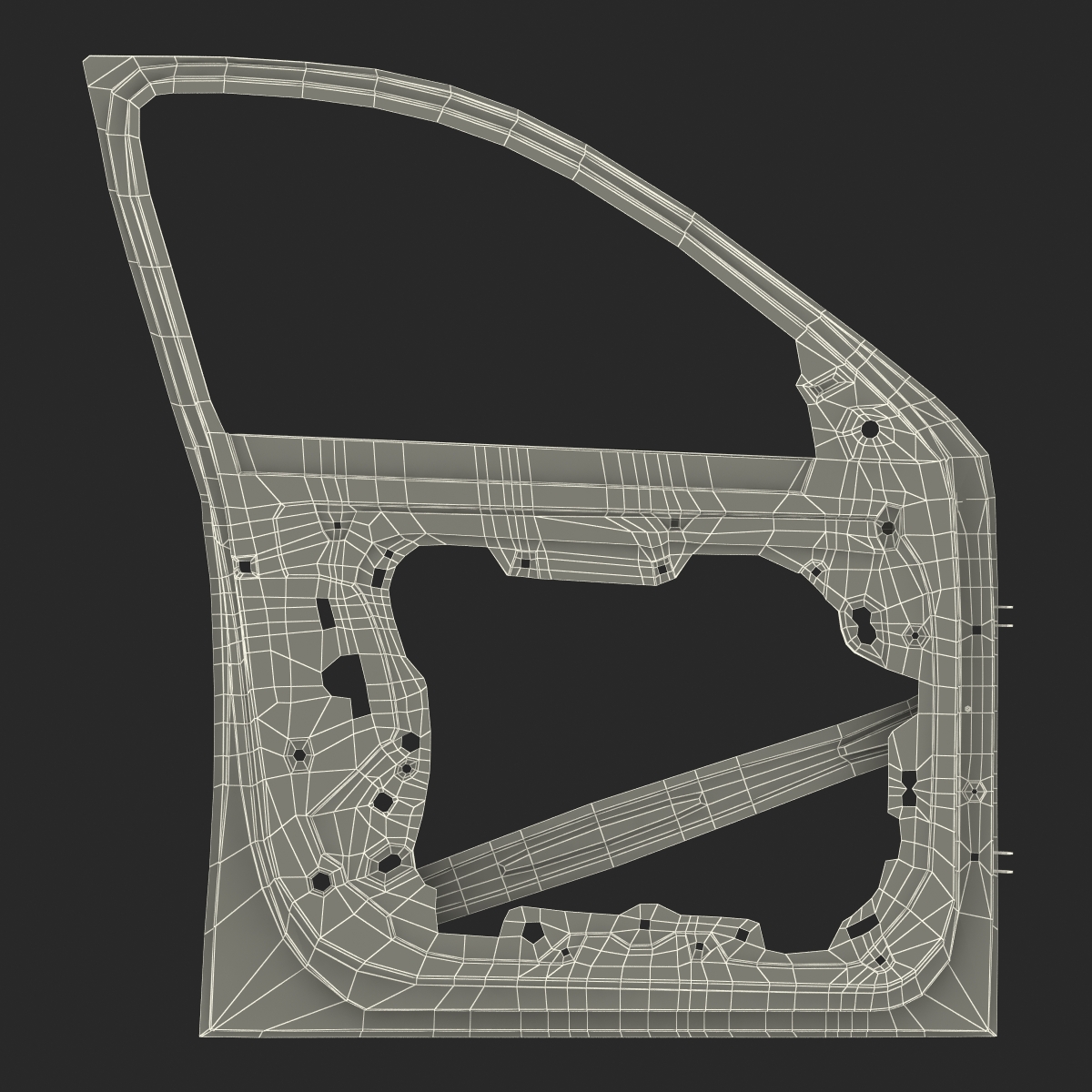 SUV Door Frame 3D model