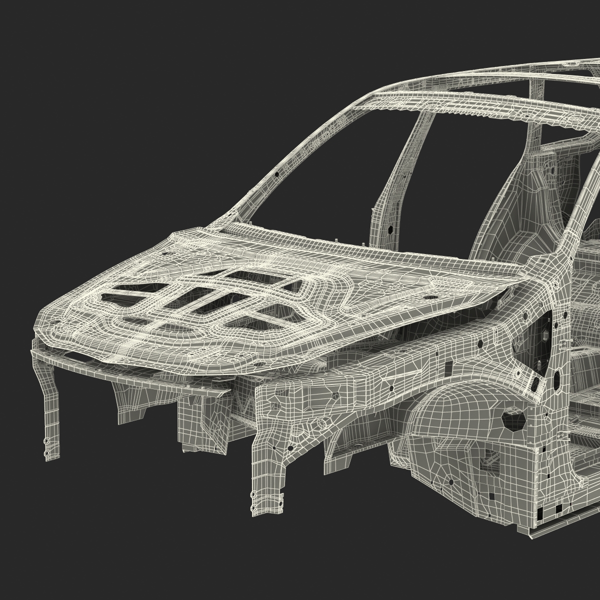 3D SUV Frame 2