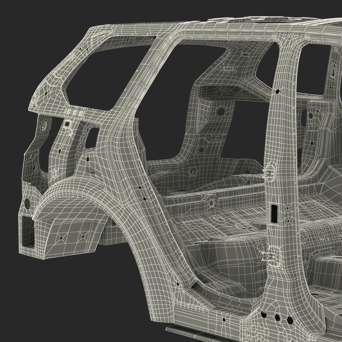 3D SUV Frame 4