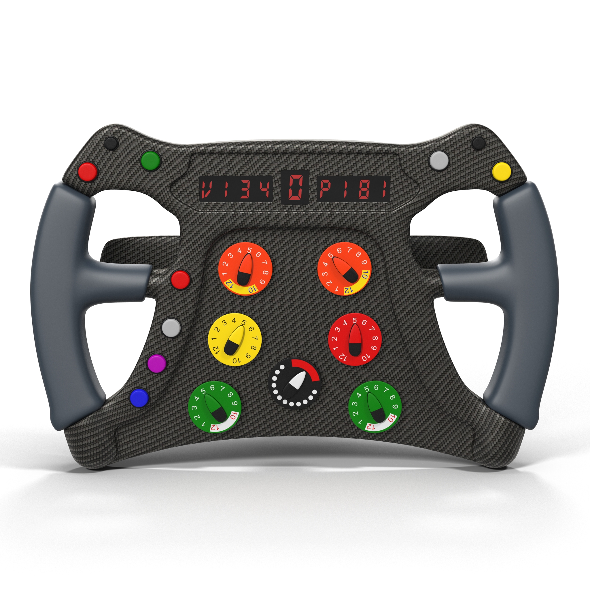 3D Formula One Steering Wheel