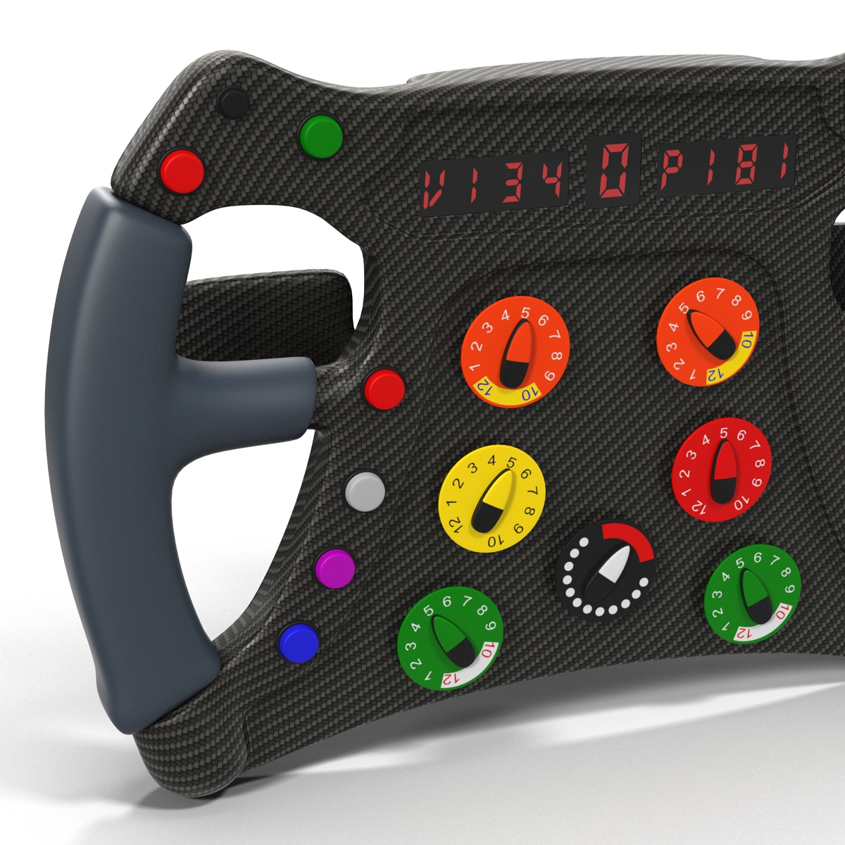 3D Formula One Steering Wheel