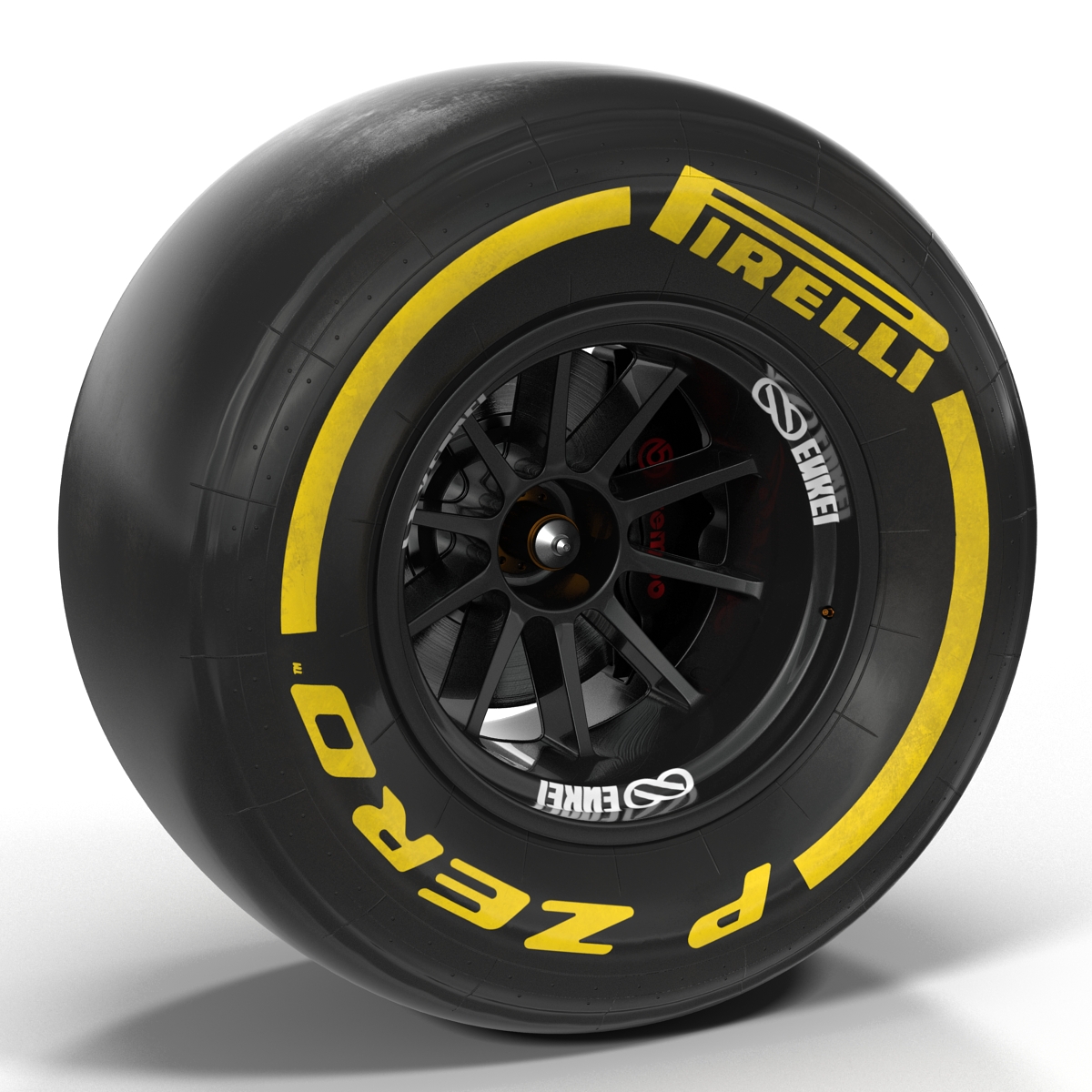 Formula One Wheel 3D