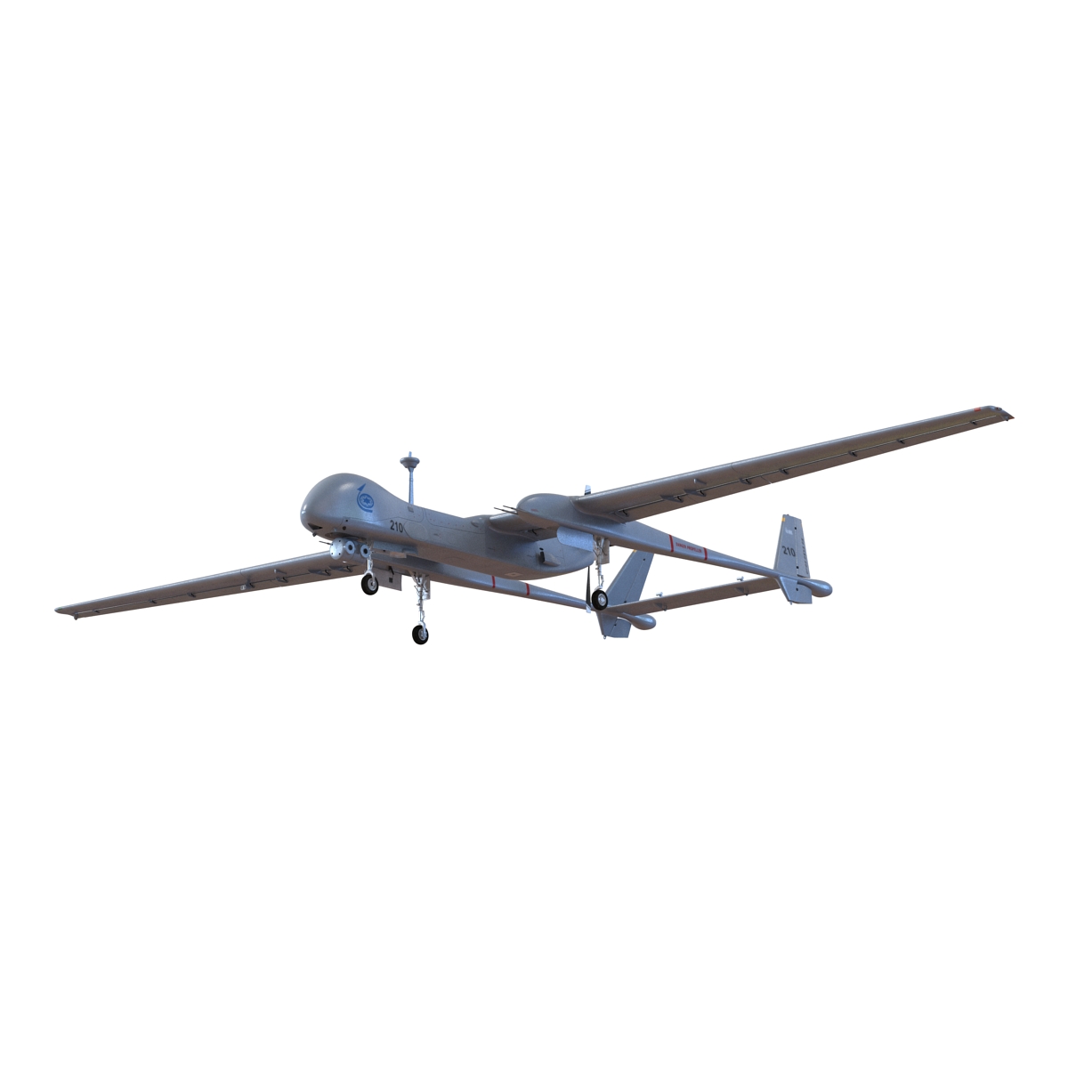 3D IAI Eitan UAV model