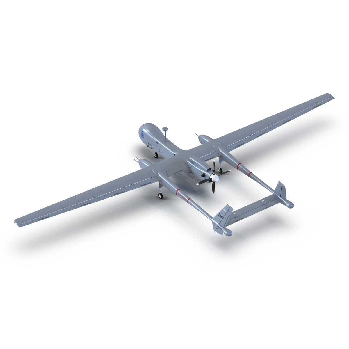 3D IAI Eitan UAV model