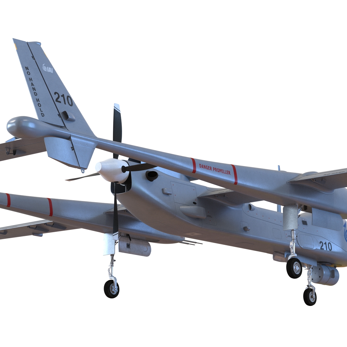 3D IAI Eitan UAV model