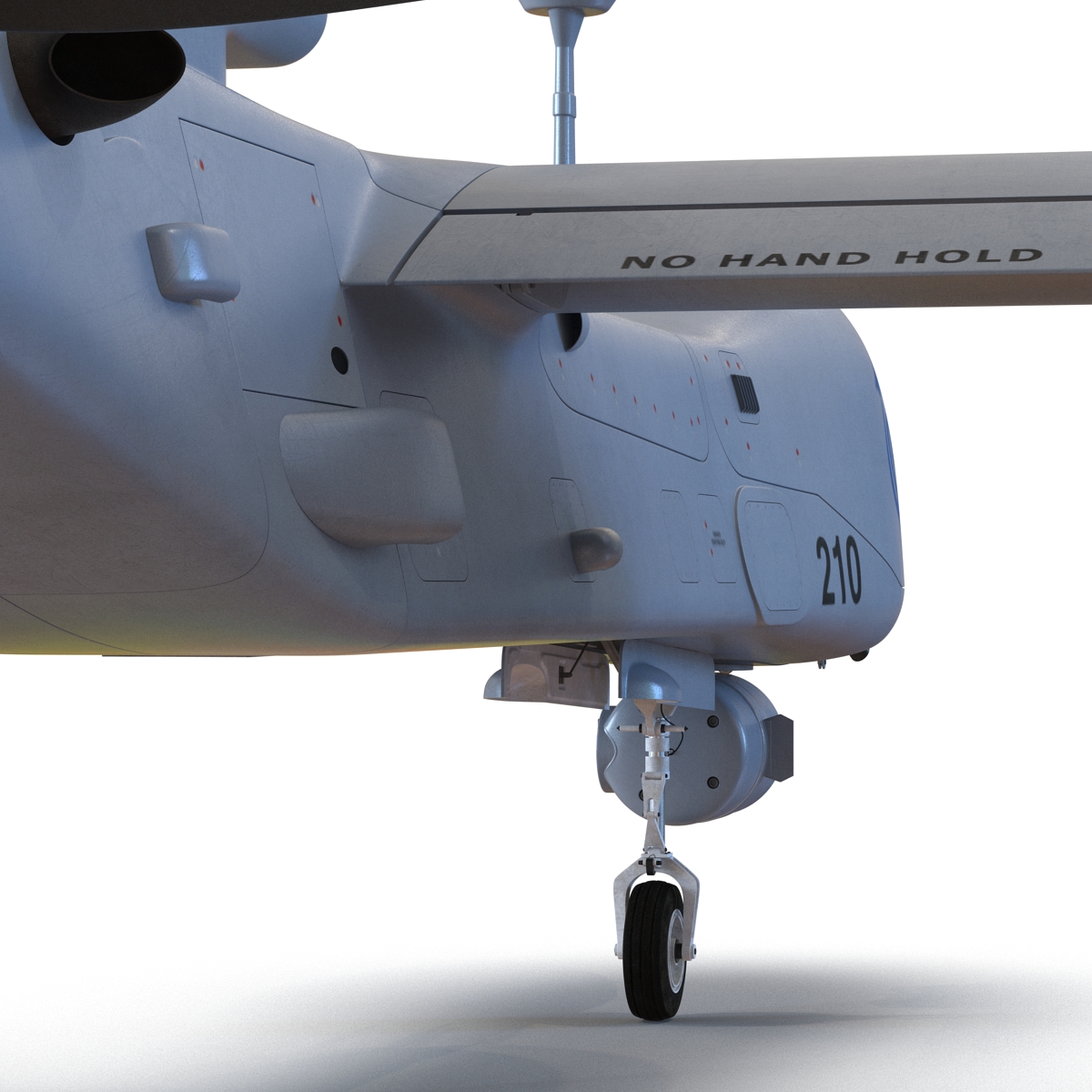 3D IAI Eitan UAV model