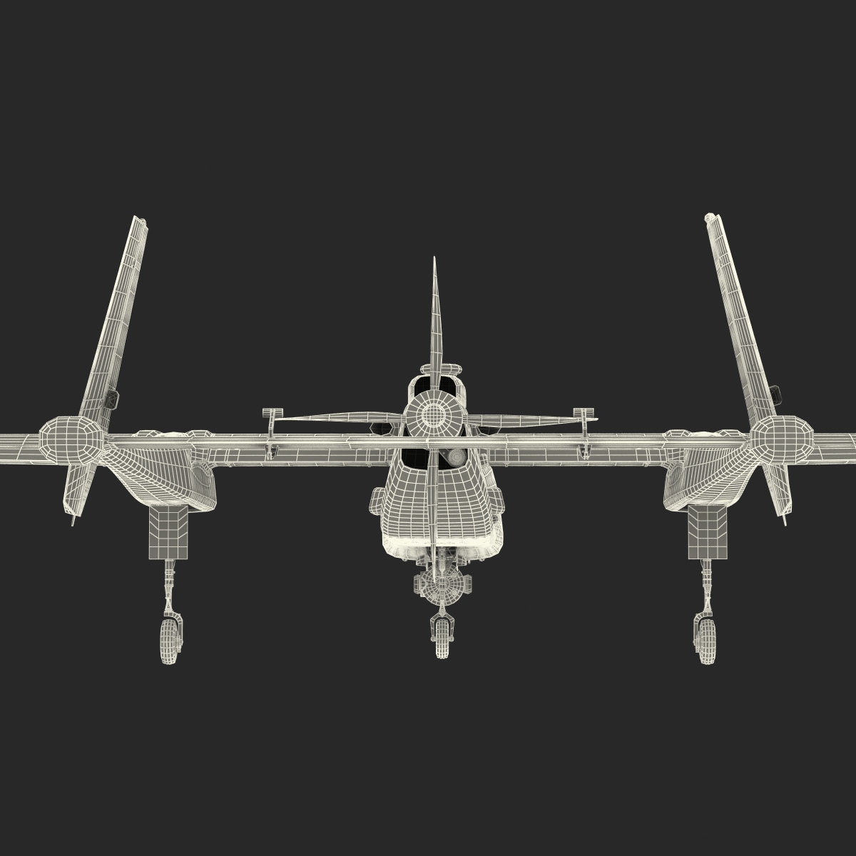 3D IAI Eitan UAV model