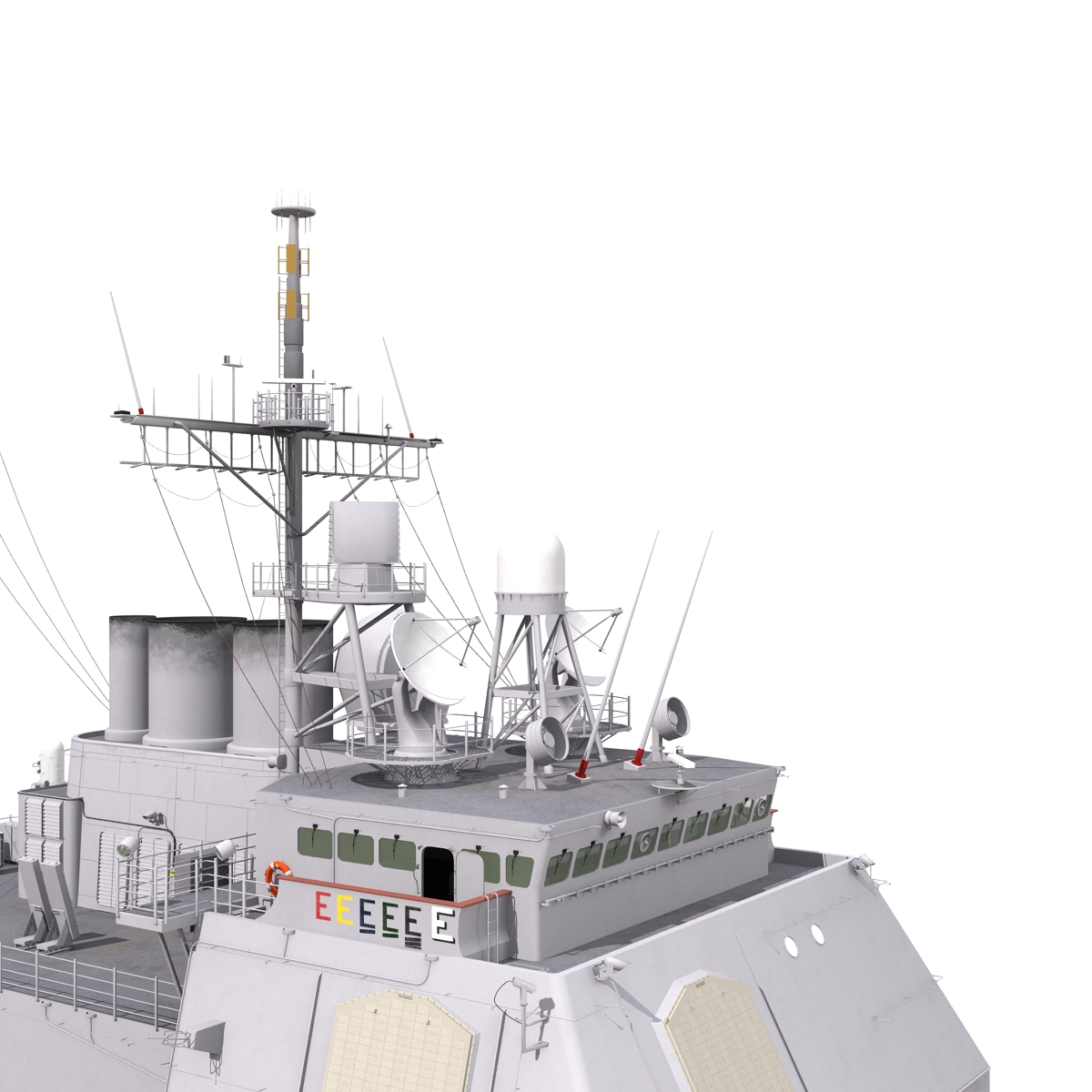 Ticonderoga Class Cruiser Leyte Gulf CG 55 3D