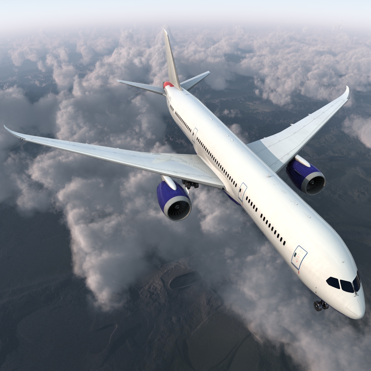 3D Boeing 787 9 Dreamliner Generic