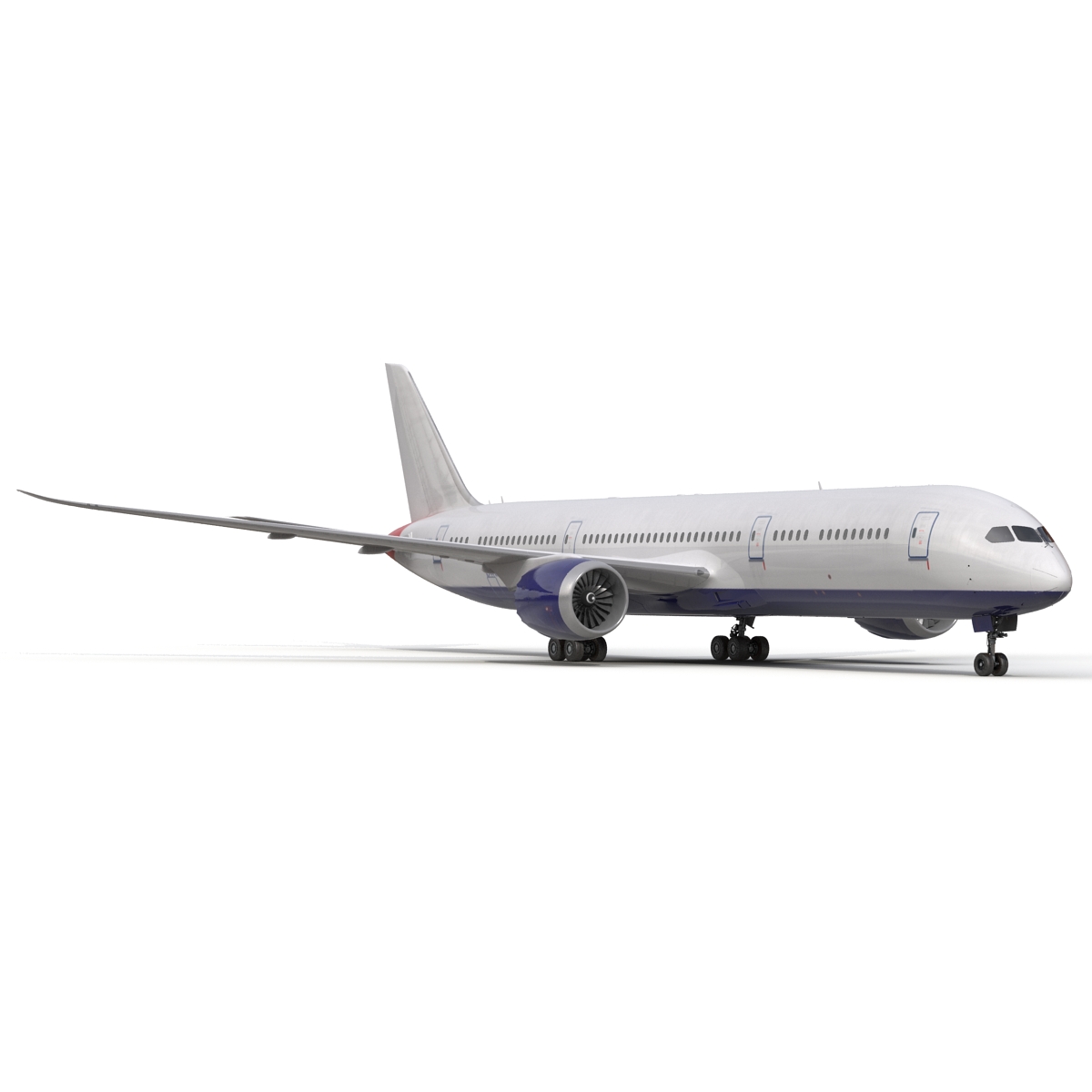 3D Boeing 787 9 Dreamliner Generic