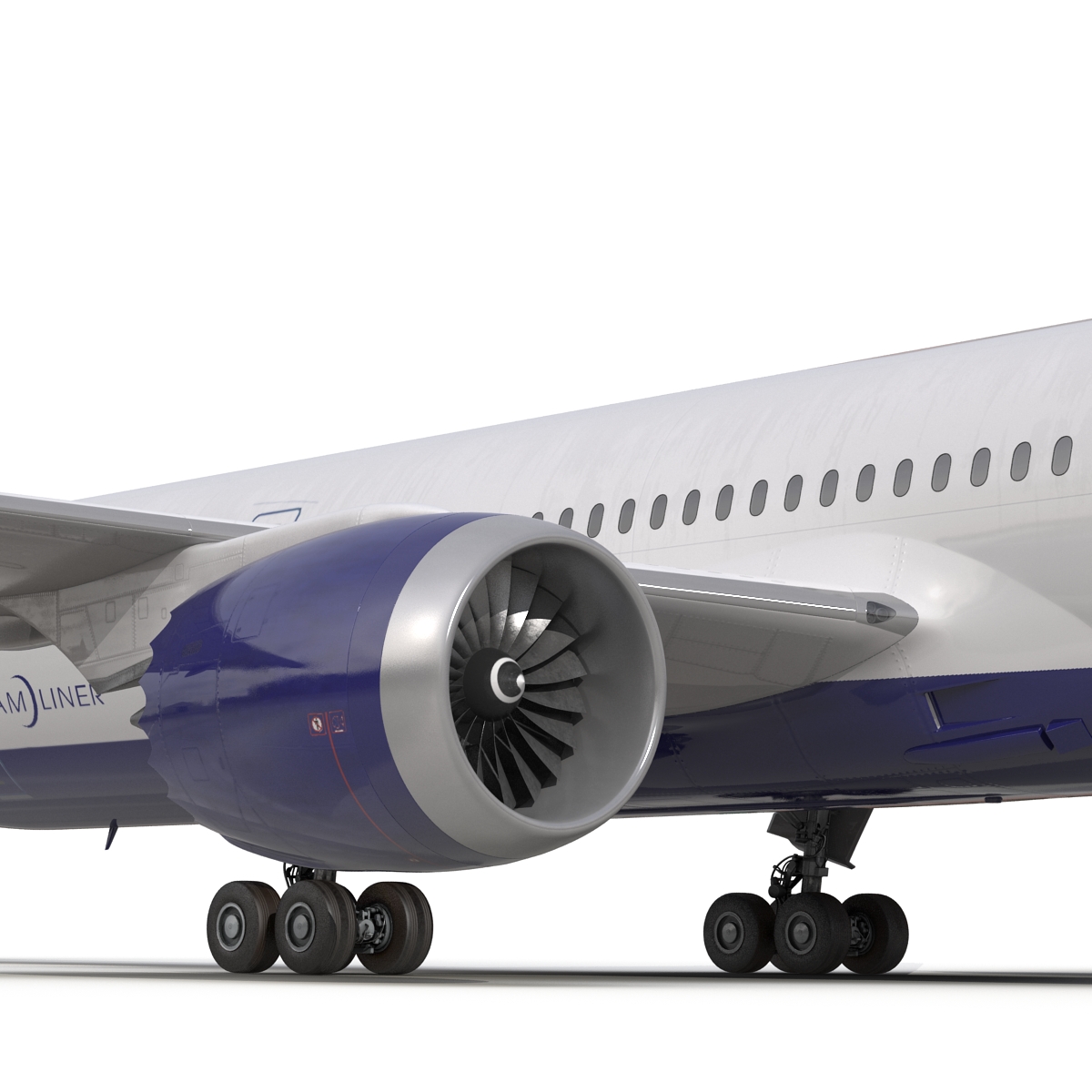 3D Boeing 787 9 Dreamliner Generic