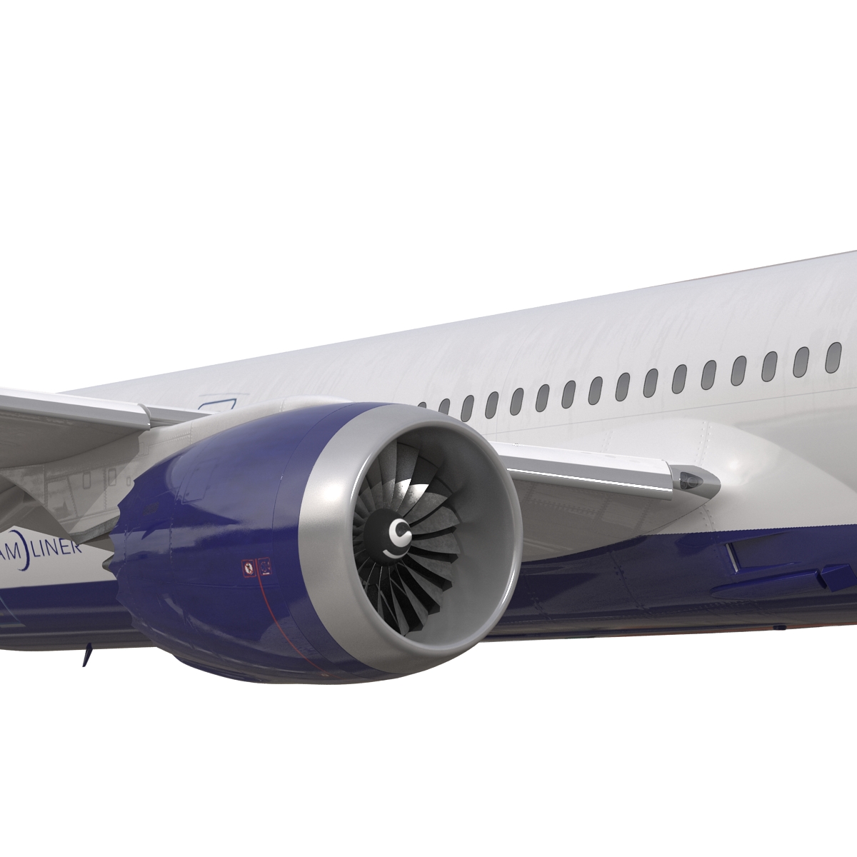 3D Boeing 787 9 Dreamliner Generic