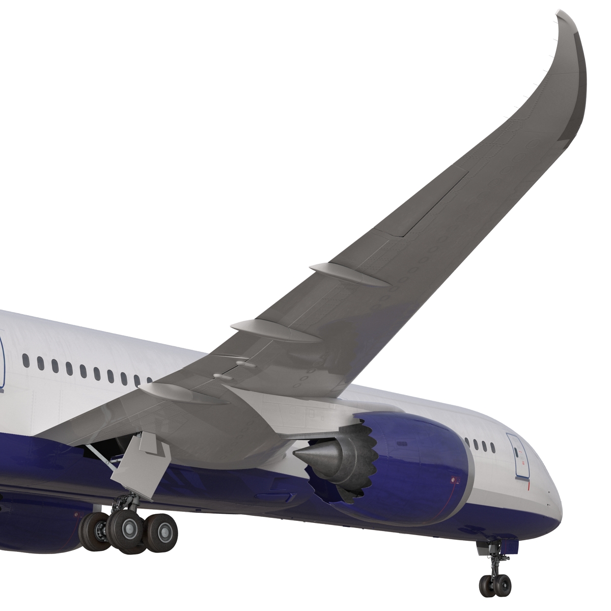 3D Boeing 787 9 Dreamliner Generic