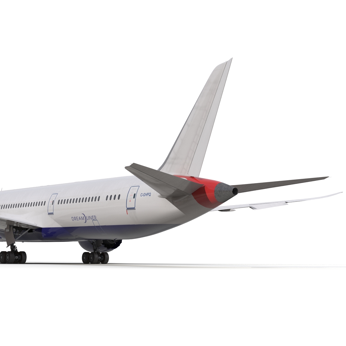 3D Boeing 787 9 Dreamliner Generic