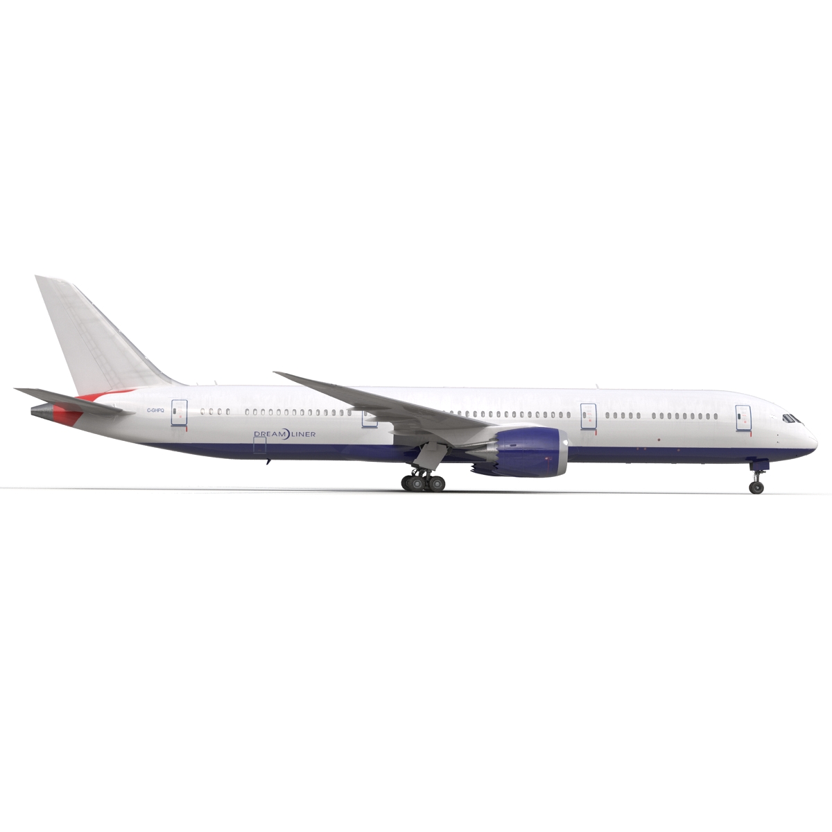 3D Boeing 787 9 Dreamliner Generic