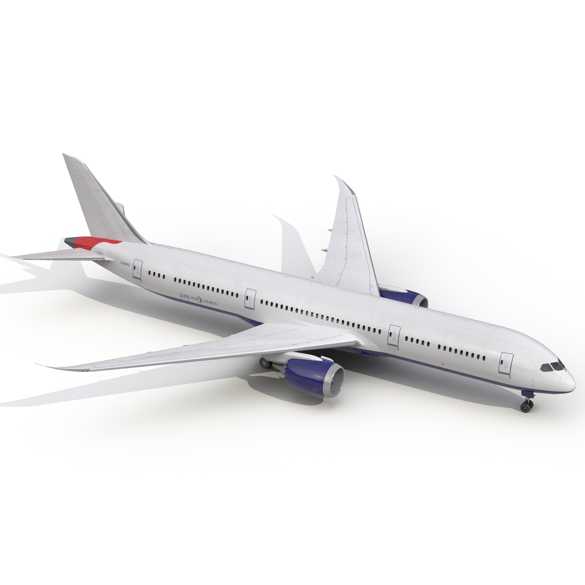 3D Boeing 787 9 Dreamliner Generic