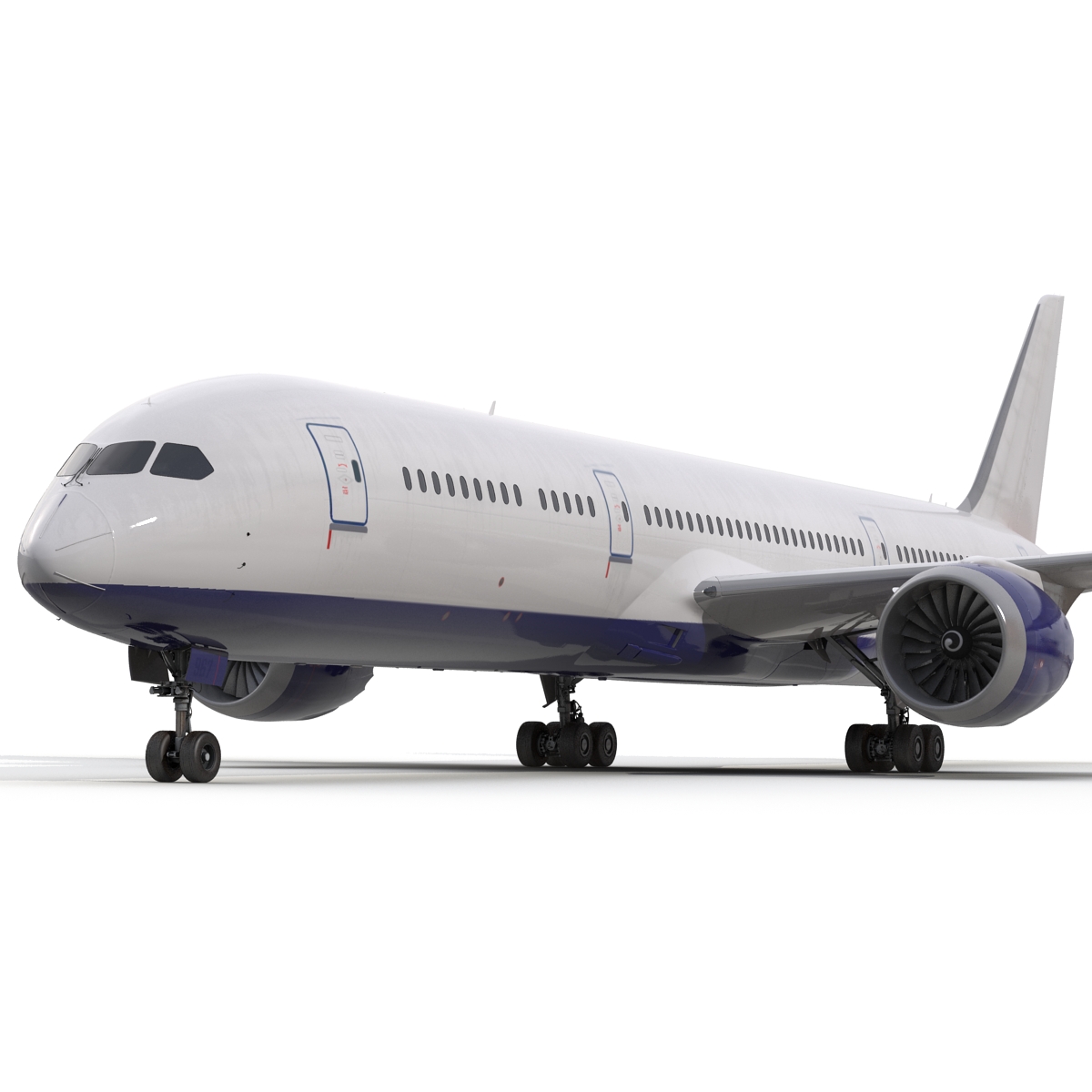 3D Boeing 787 9 Dreamliner Generic