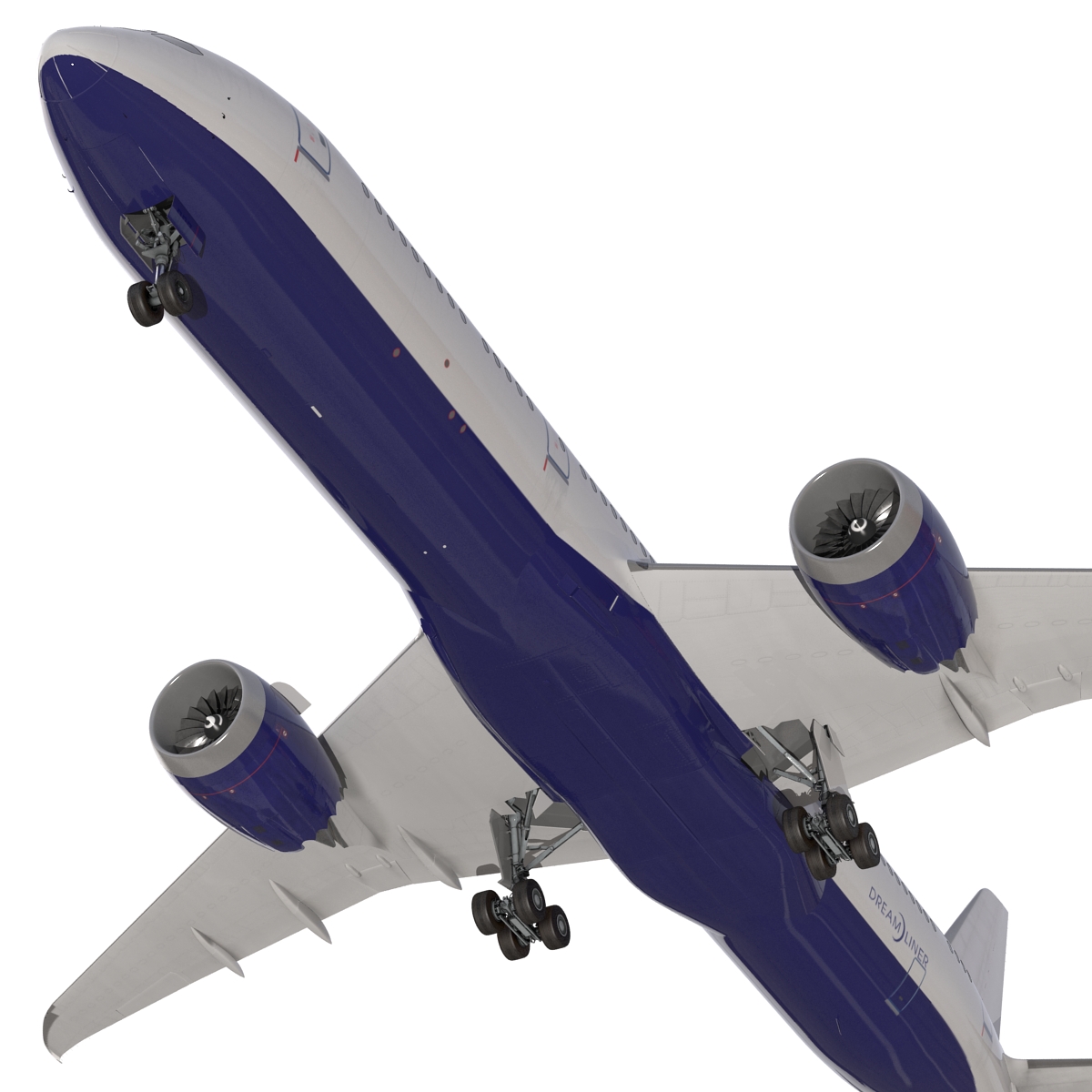 3D Boeing 787 9 Dreamliner Generic