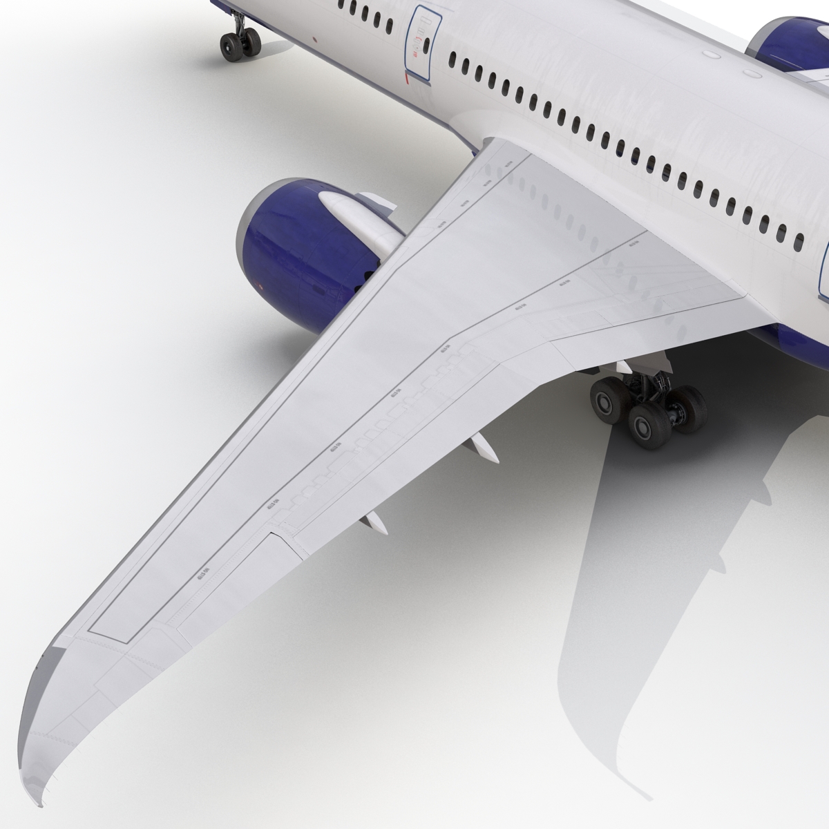 3D Boeing 787 9 Dreamliner Generic