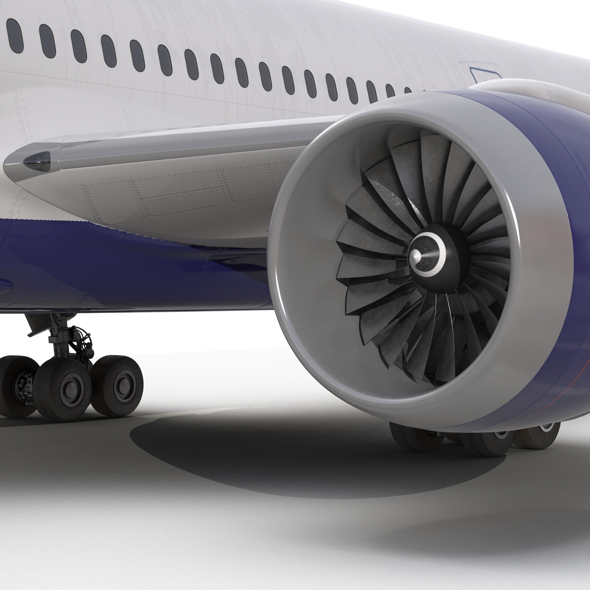 3D Boeing 787 9 Dreamliner Generic