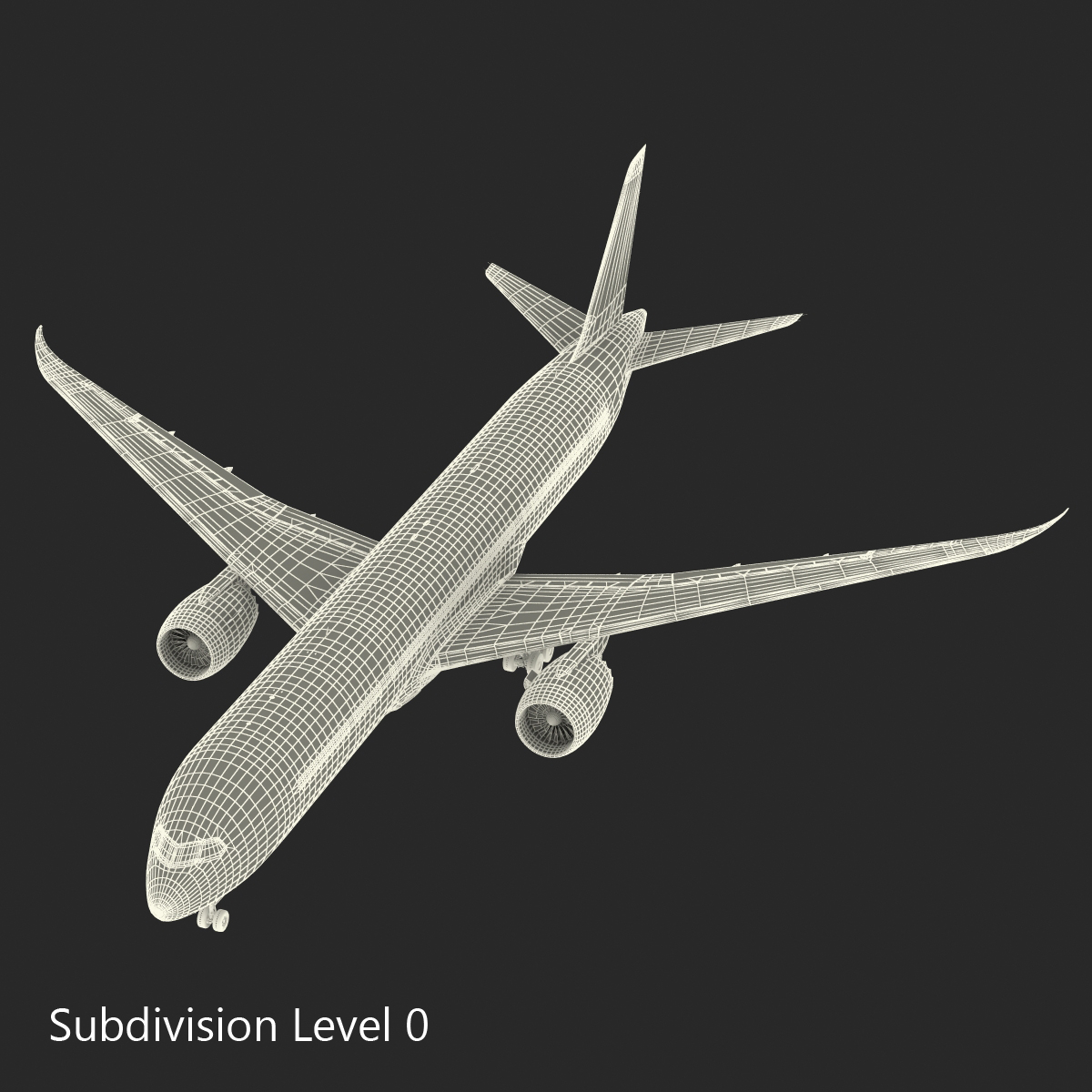 3D Boeing 787 9 Dreamliner Generic