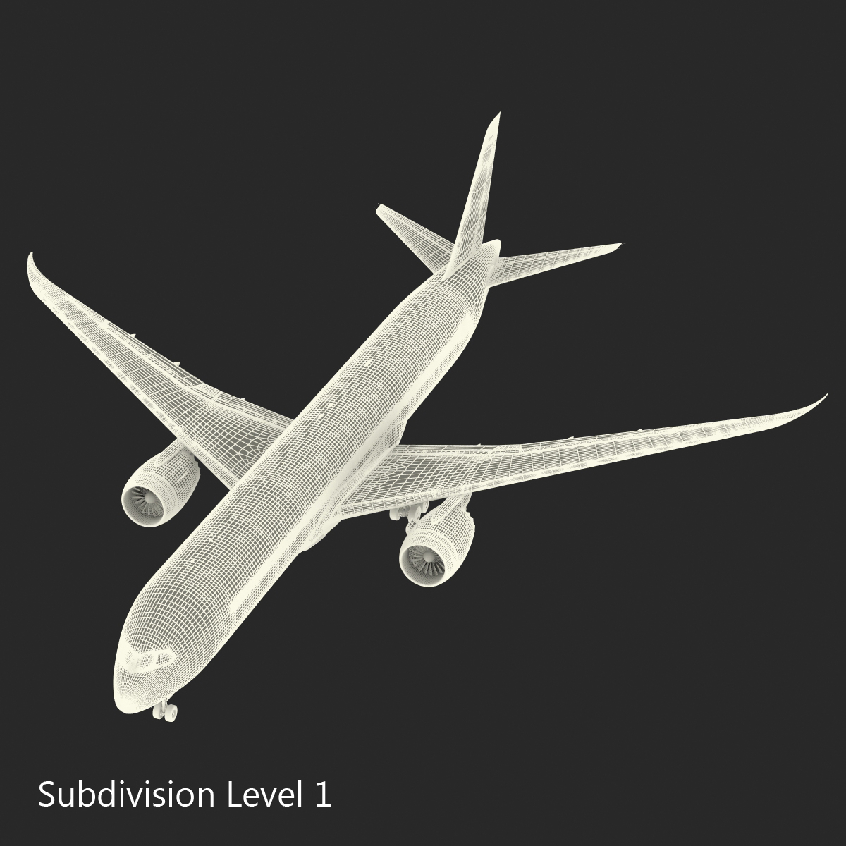 3D Boeing 787 9 Dreamliner Generic