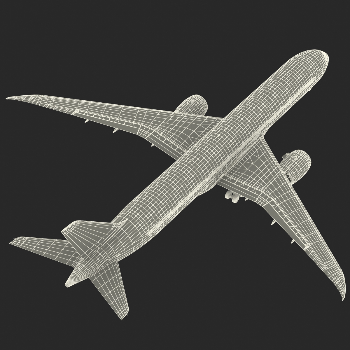 3D Boeing 787 9 Dreamliner Generic