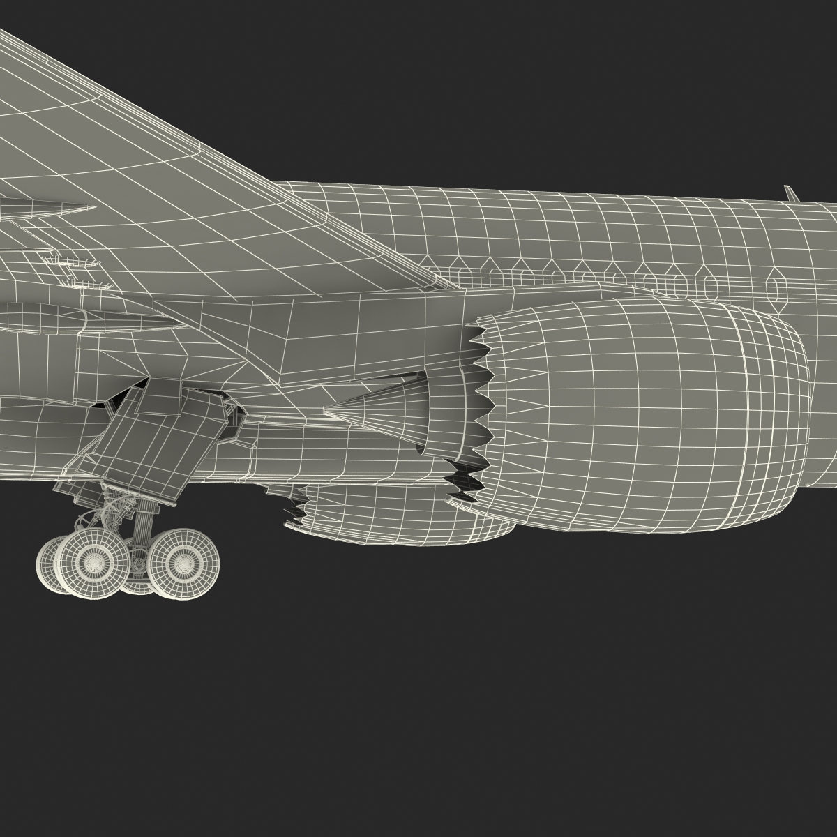 3D Boeing 787 9 Dreamliner Generic