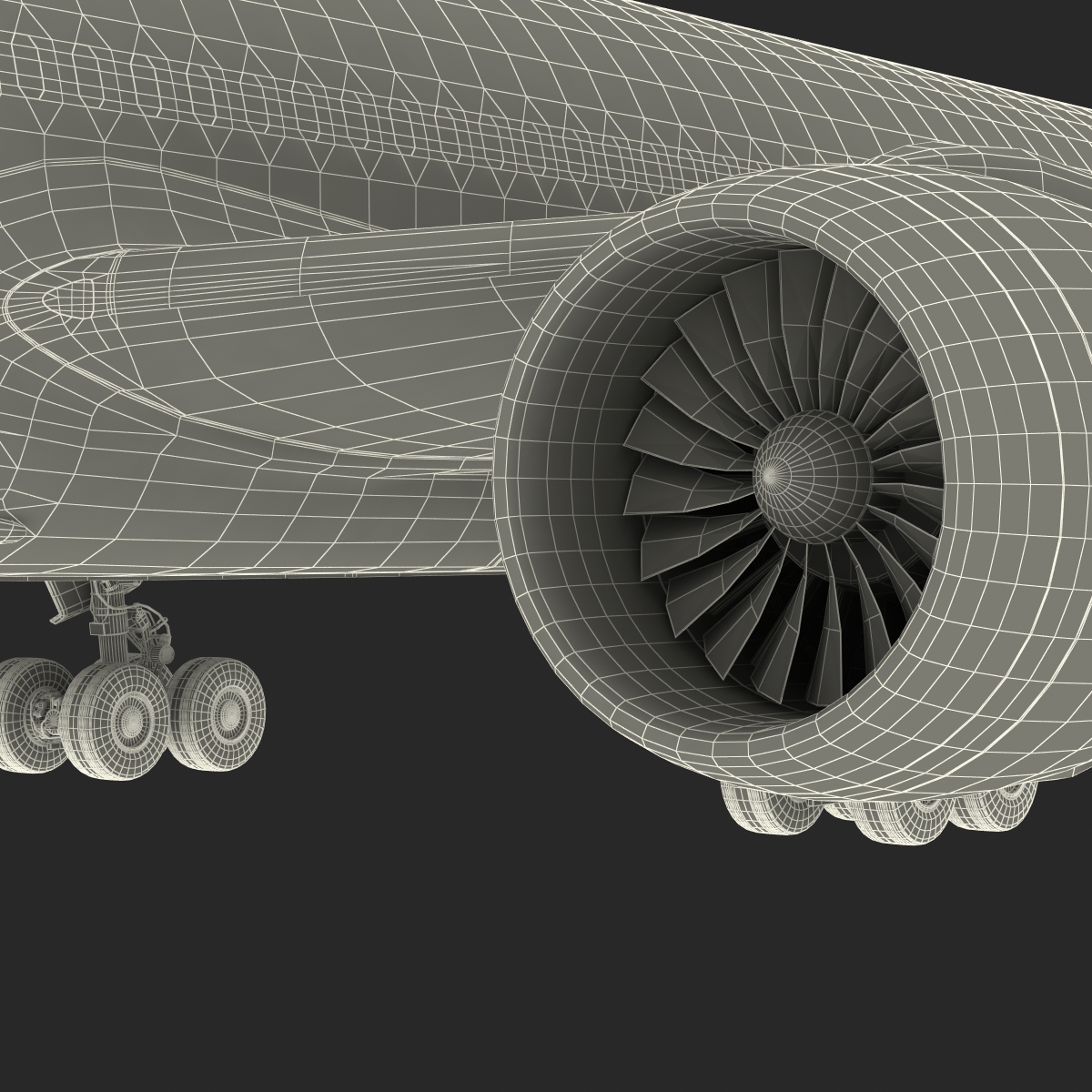 3D Boeing 787 9 Dreamliner Generic