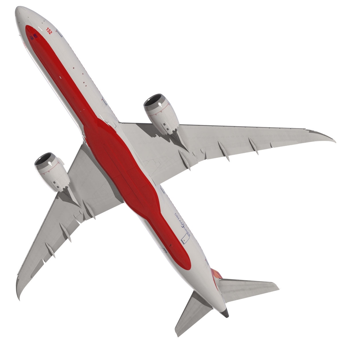 3D Boeing 787 9 Dreamliner Air India model