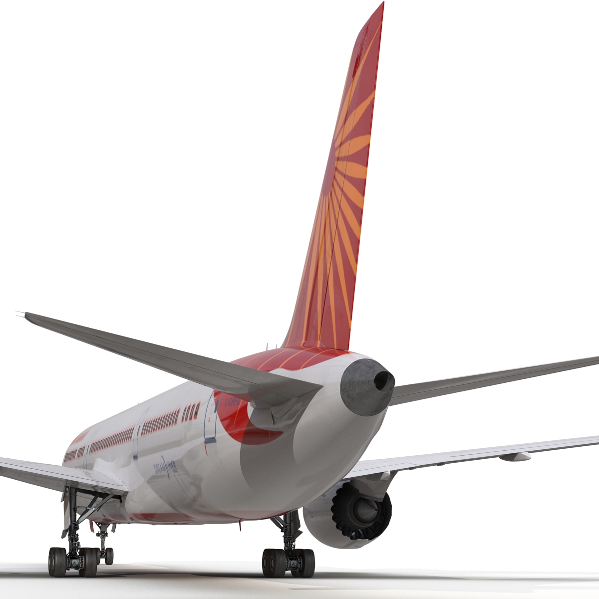 3D Boeing 787 9 Dreamliner Air India model