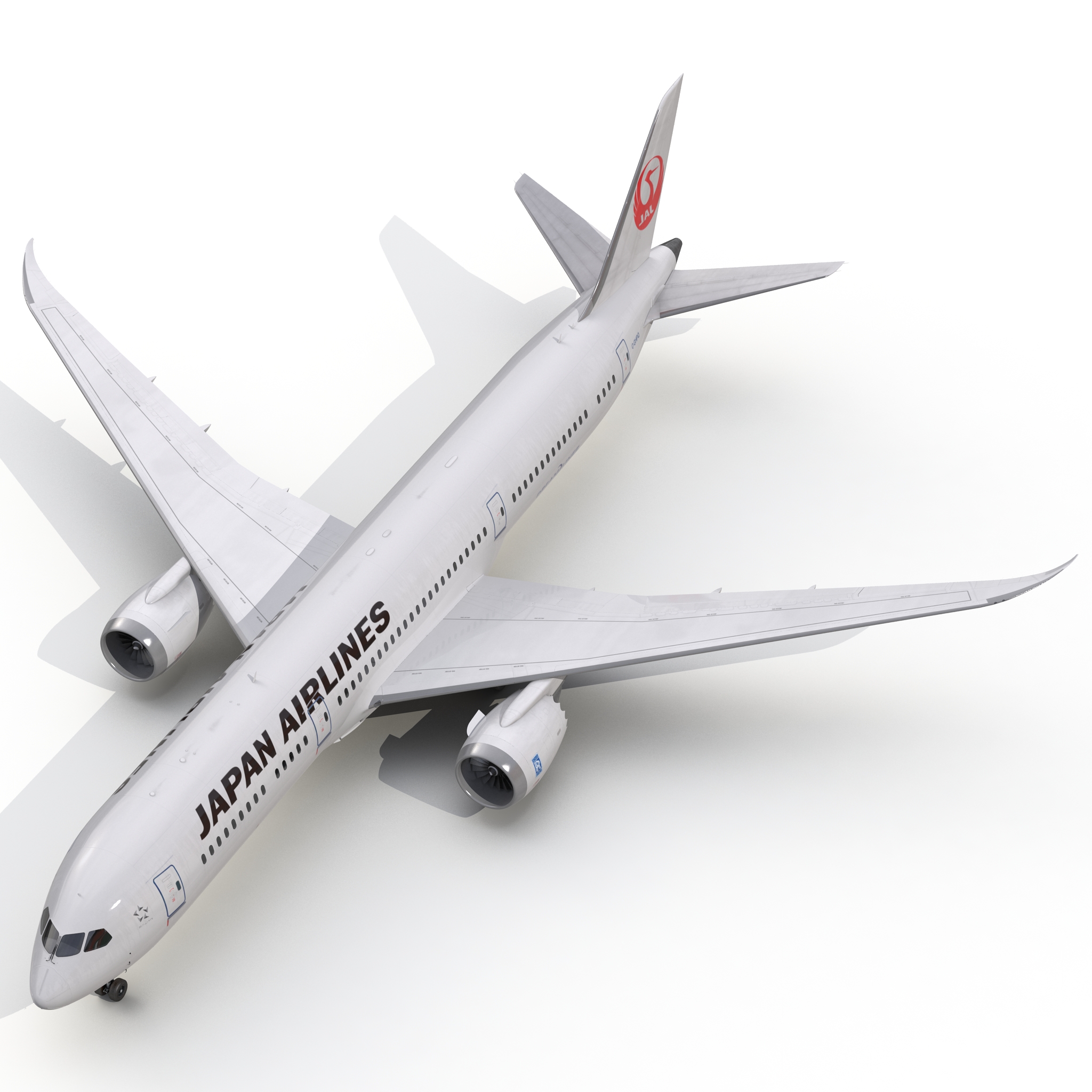 3D Boeing 787 9 Dreamliner Japan Airlines model