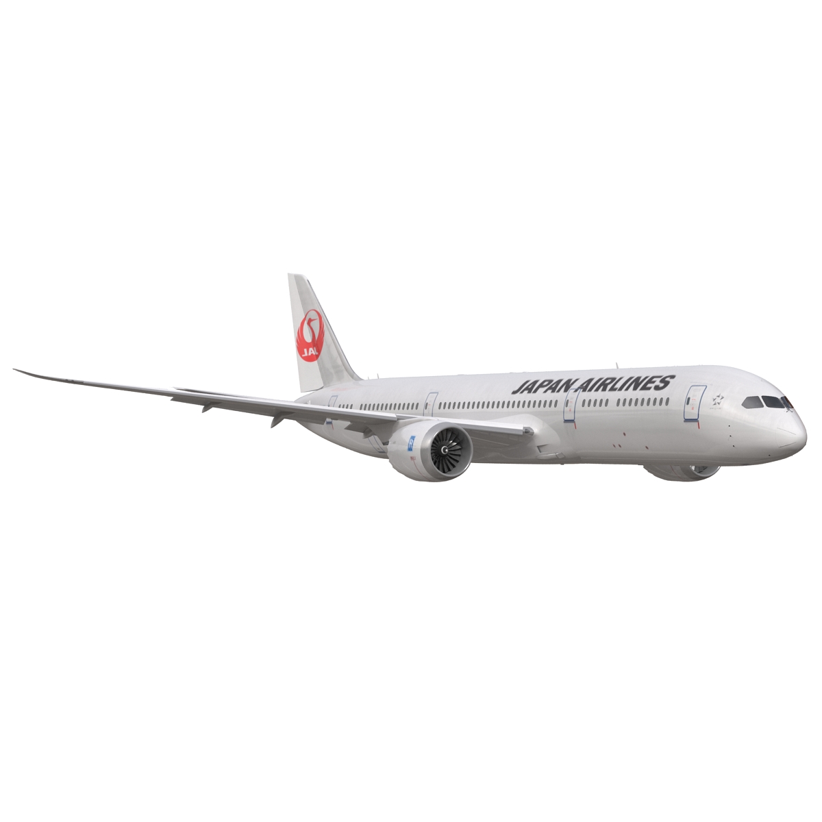 3D Boeing 787 9 Dreamliner Japan Airlines model