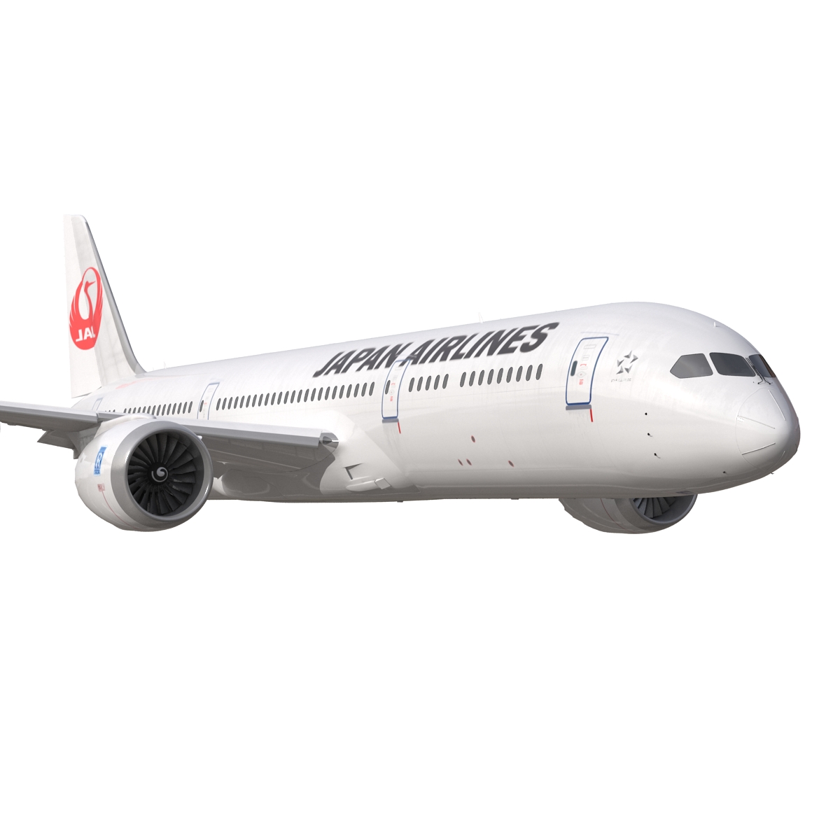 3D Boeing 787 9 Dreamliner Japan Airlines model