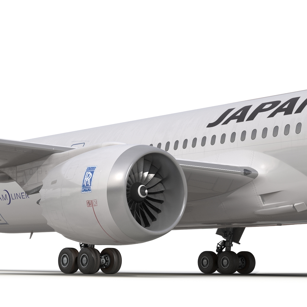 3D Boeing 787 9 Dreamliner Japan Airlines model