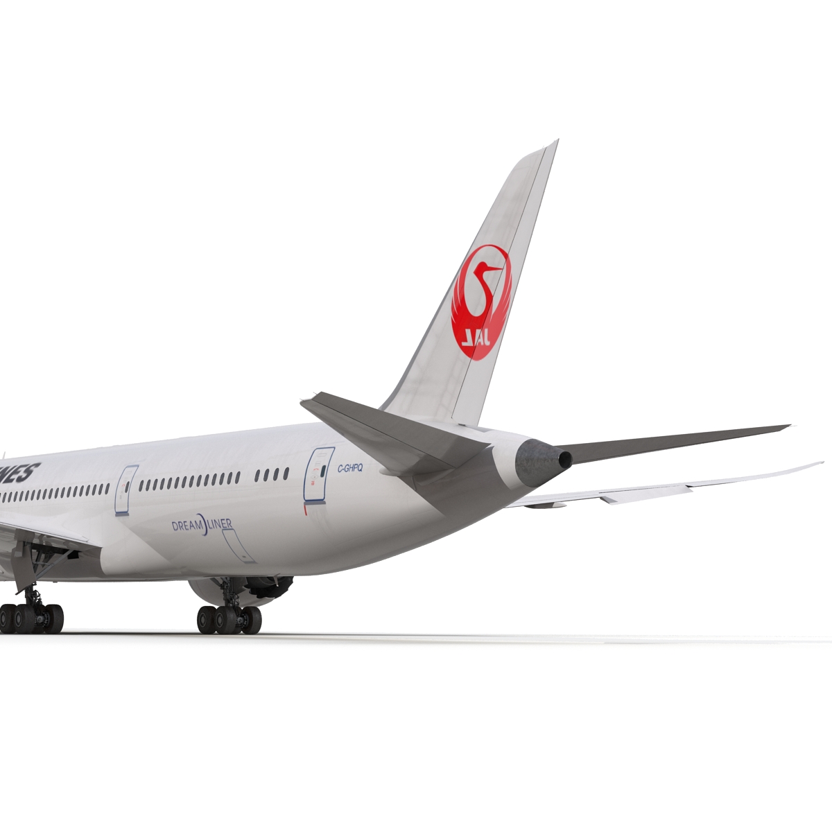 3D Boeing 787 9 Dreamliner Japan Airlines model