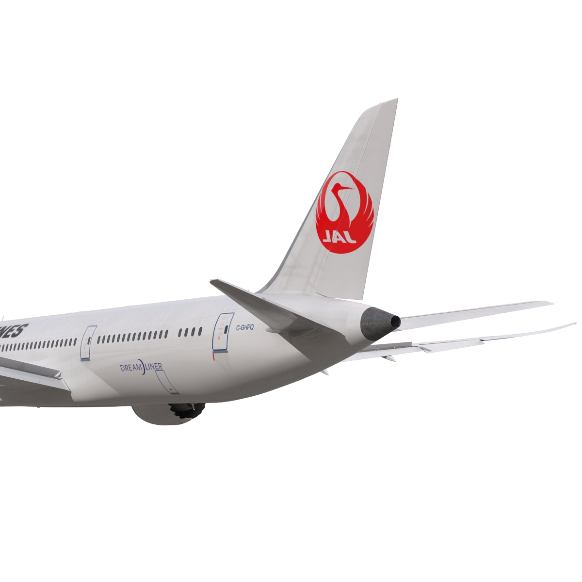 3D Boeing 787 9 Dreamliner Japan Airlines model