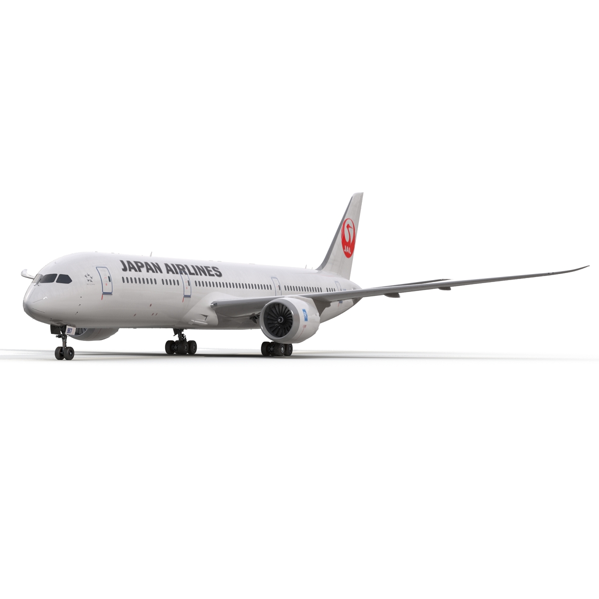 3D Boeing 787 9 Dreamliner Japan Airlines model