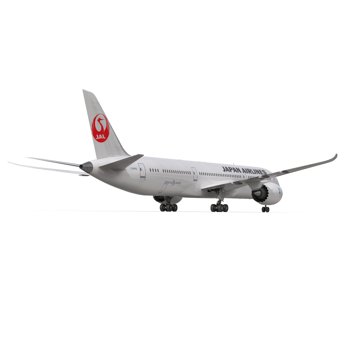 3D Boeing 787 9 Dreamliner Japan Airlines model