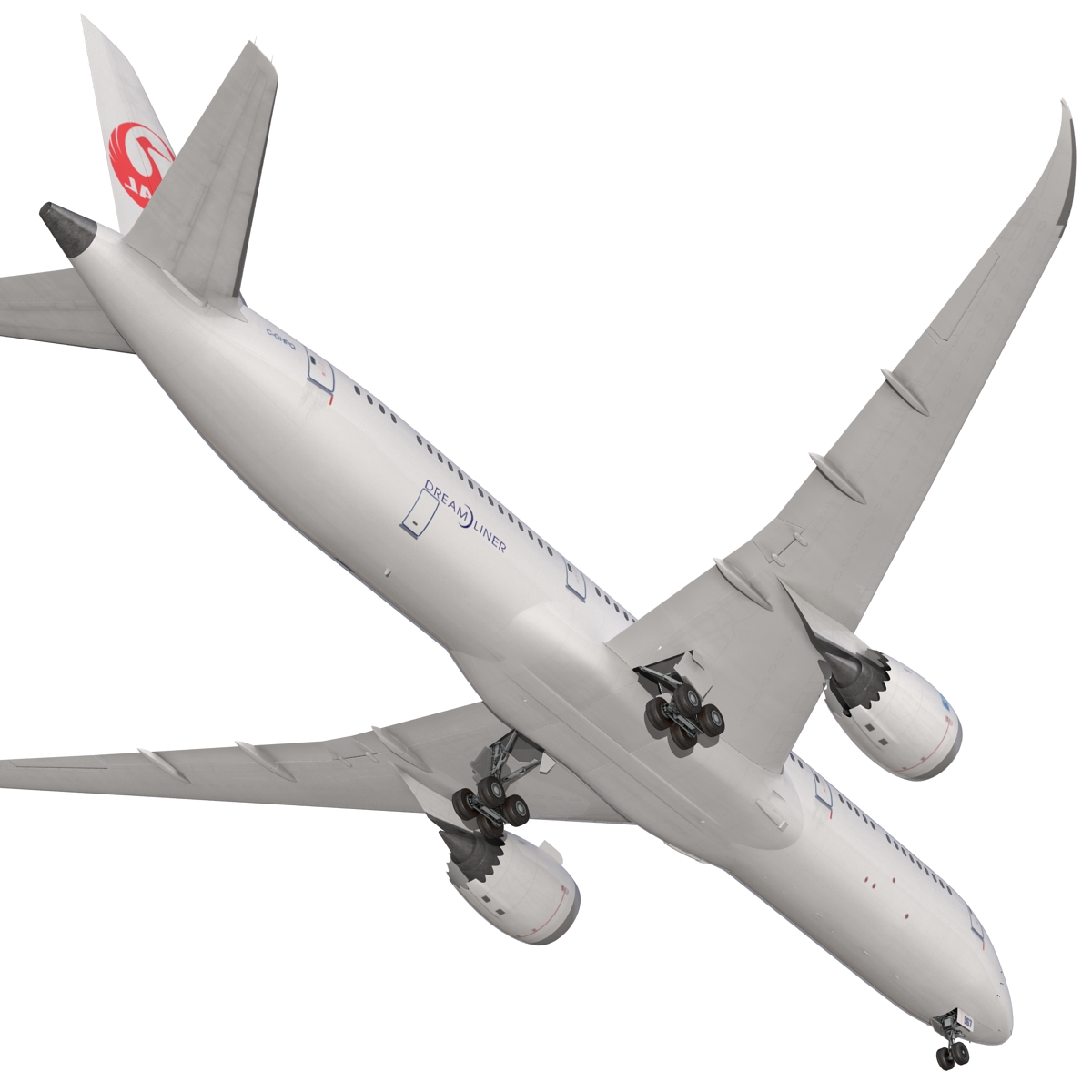 3D Boeing 787 9 Dreamliner Japan Airlines model