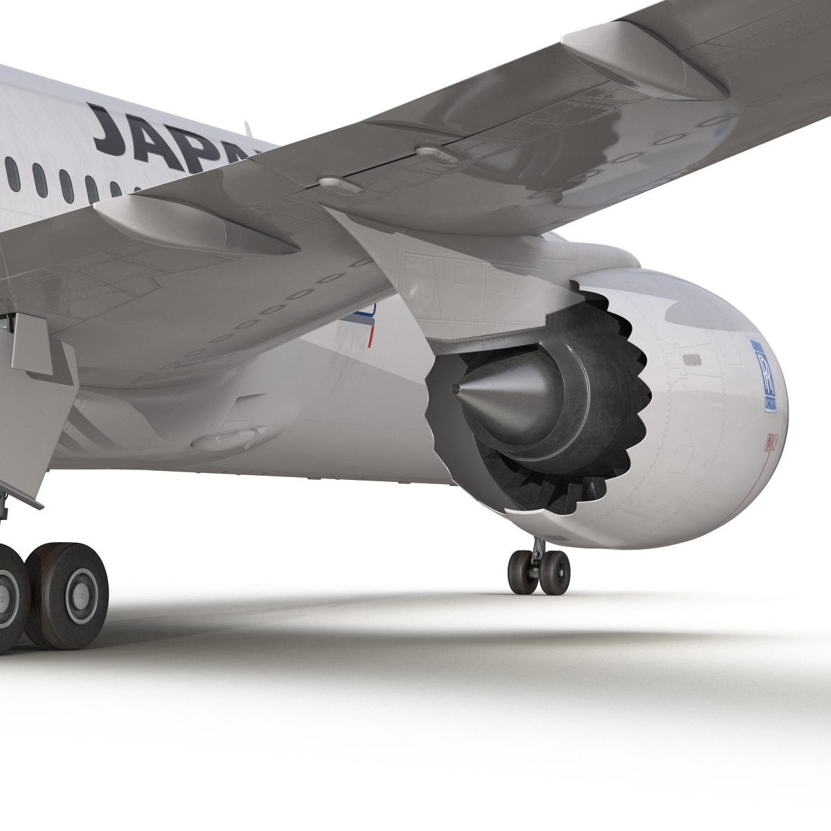 3D Boeing 787 9 Dreamliner Japan Airlines model