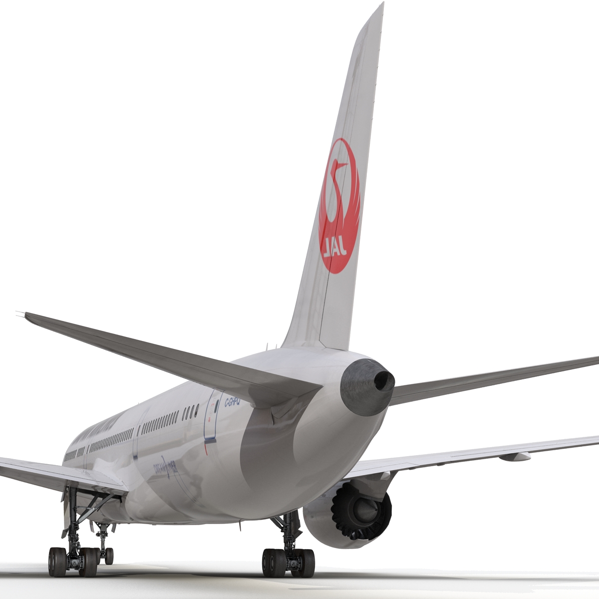 3D Boeing 787 9 Dreamliner Japan Airlines model