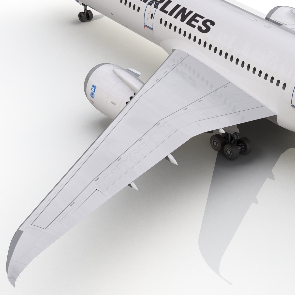 3D Boeing 787 9 Dreamliner Japan Airlines model