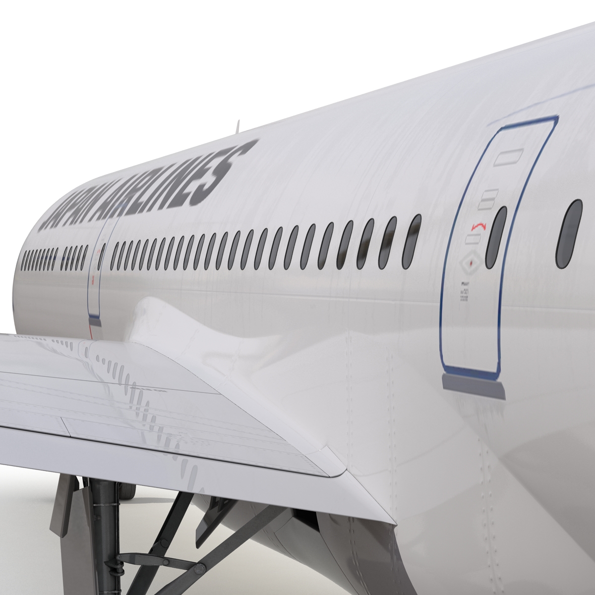 3D Boeing 787 9 Dreamliner Japan Airlines model