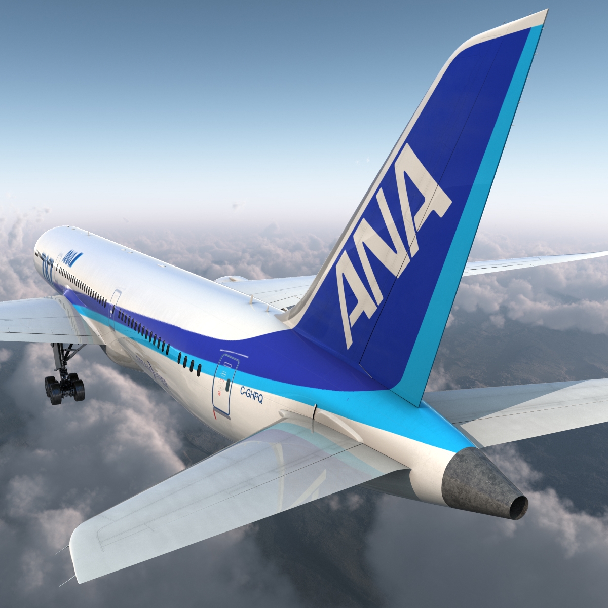 Boeing 787 9 Dreamliner All Nippon Airways 3D