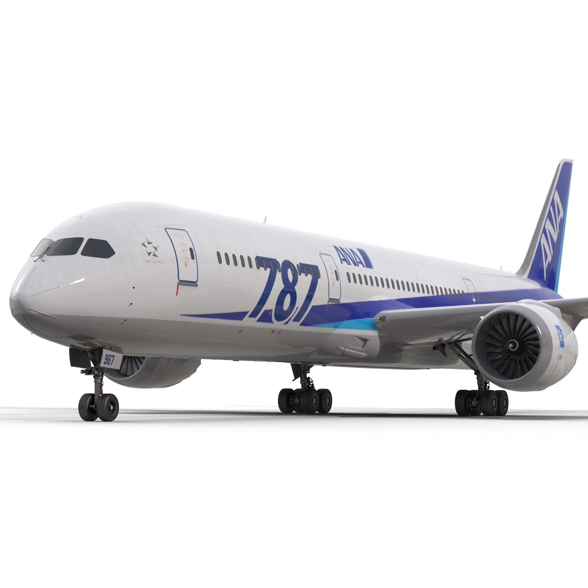 Boeing 787 9 Dreamliner All Nippon Airways 3D