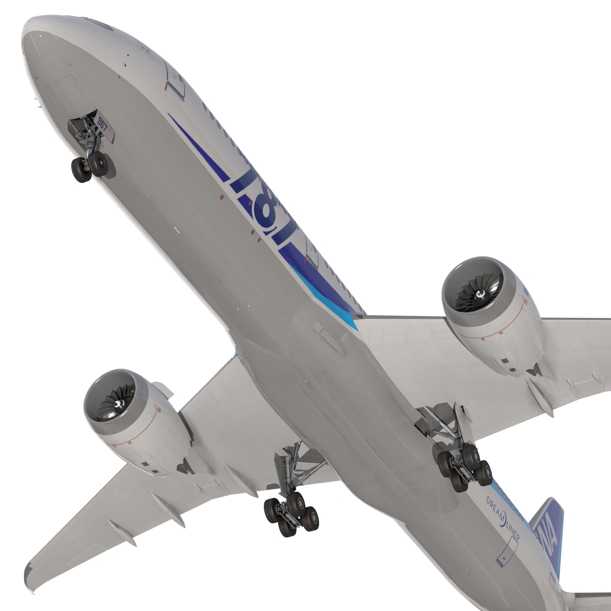 Boeing 787 9 Dreamliner All Nippon Airways 3D