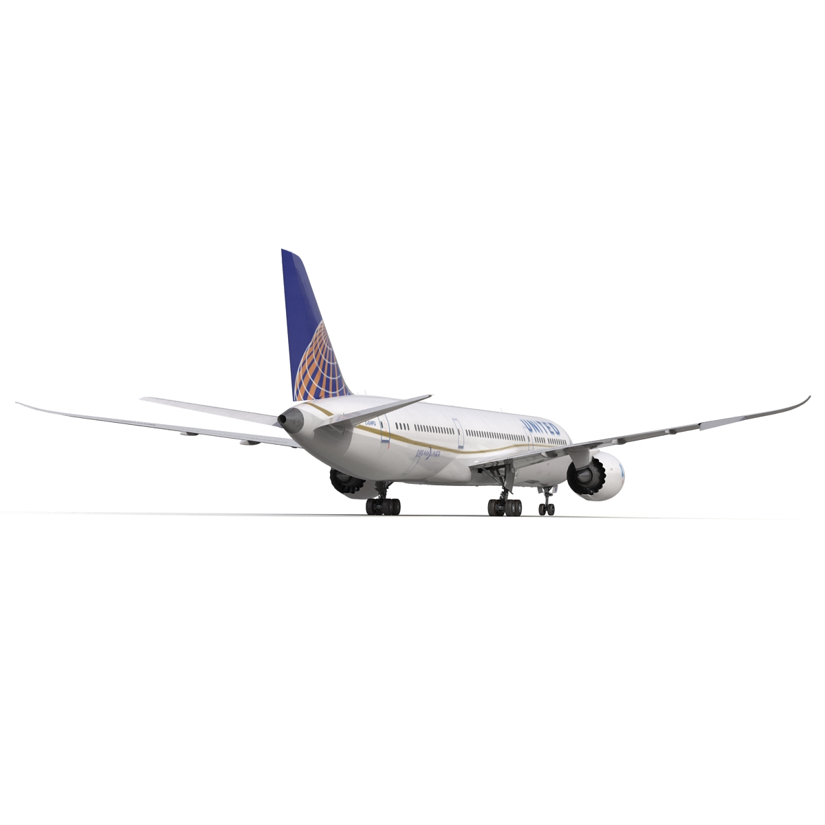 3D model Boeing 787 9 Dreamliner United