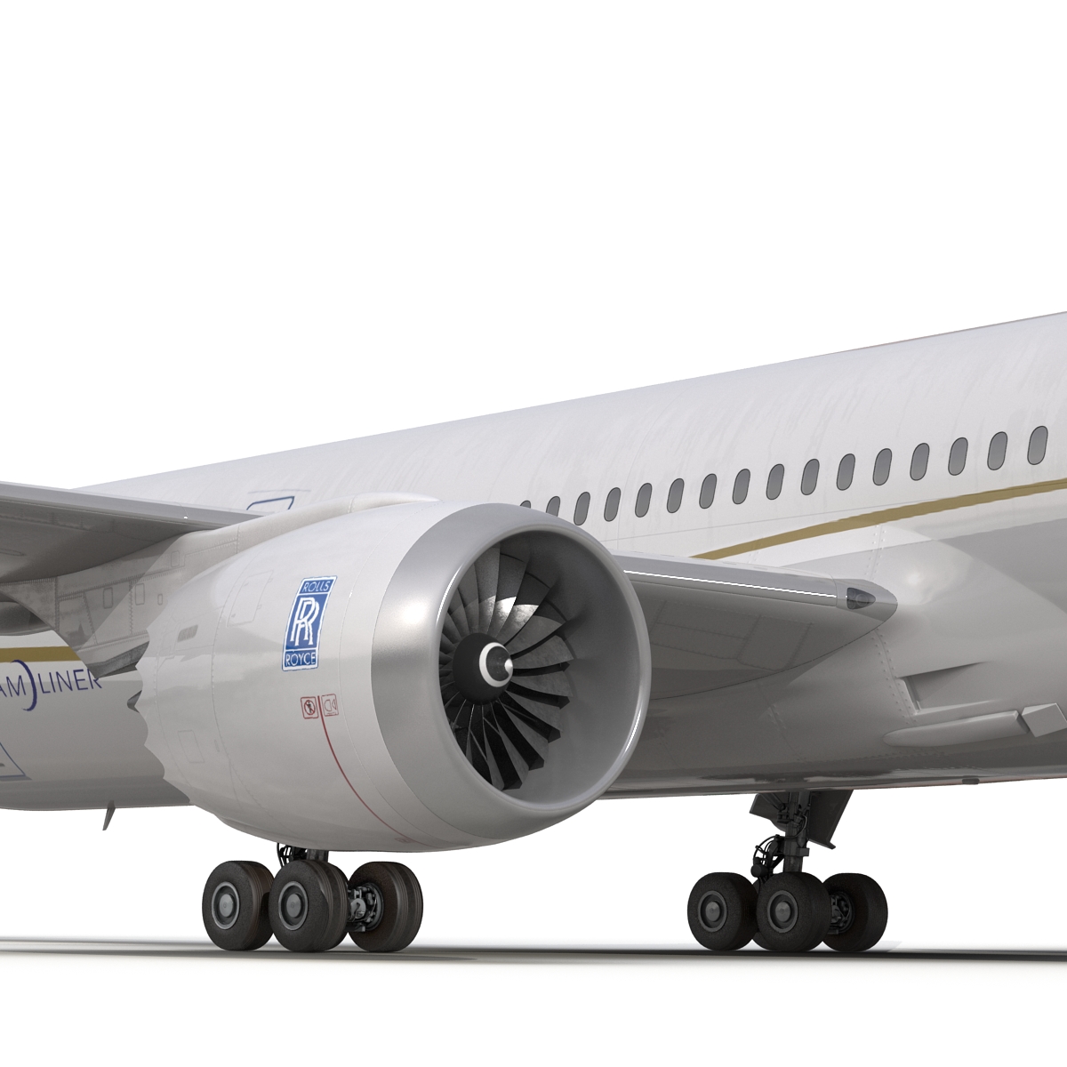 3D model Boeing 787 9 Dreamliner United